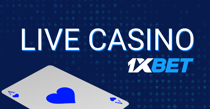How to withdraw winnings at the 1xBet live casino?